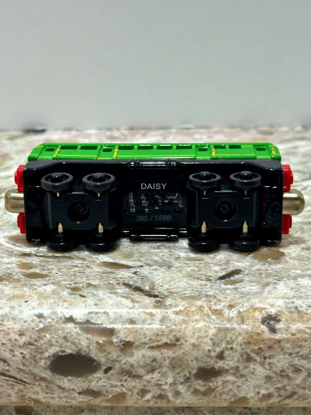 Thomas Friends Daisy 2006 Take Along Learning Curve Green Diecast Diesel Engine